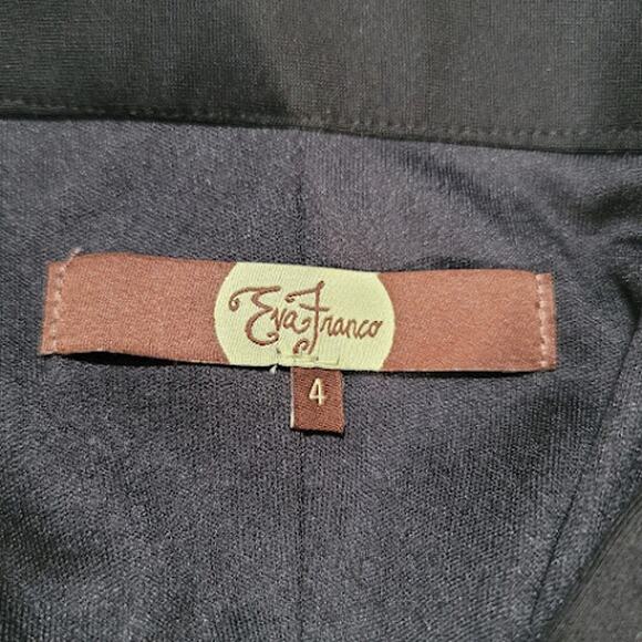 Eva Franco- Black/white pencil skirt- NWT- Size 4 - Picture 7 of 8